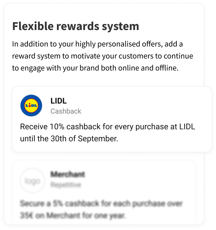 Flexible rewards system